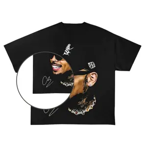 The Face Of CB Shirt - Breezy Graphic Tee, RnB Merch, Fan Club Apparel, Unisex Streetwear