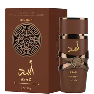 Asad Bourbon for Unisex Eau de Parfum Spray, 3.4 Ounce / 100 ml