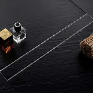 Linear Shower Drain Invisible 2 in 1 Tile Insert & Flat Cover Brushed 304 Stainless Steel with Hair Strainer for Modern Bathrooms