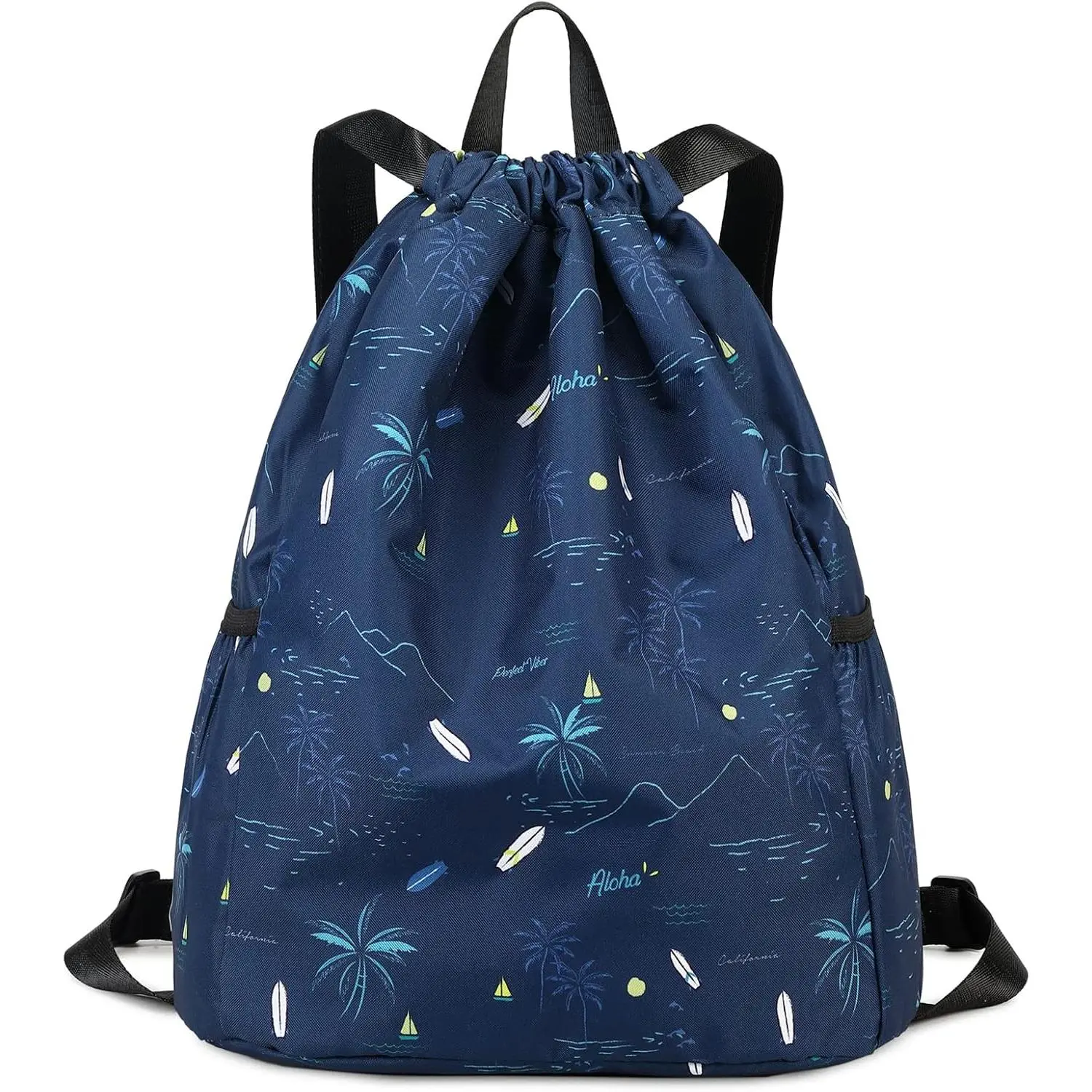 Coconut Tree Dark Blue