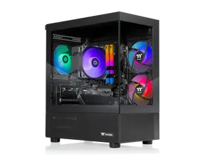 Thermaltake Gaming Desktop PC V17B-B76R-560-LCS Intel Core i5-12600KF 16GB DDR4 1TB NVMe SSD GeForce RTX 5060 Windows 11 Home