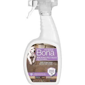 Bona Pet Spray Odor Eliminator, Dog Formulation, 32 fl oz, Safe for Carpeted Areas and Multi-Surface Floors