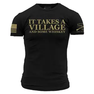 It Takes A Village T-Shirt - Black