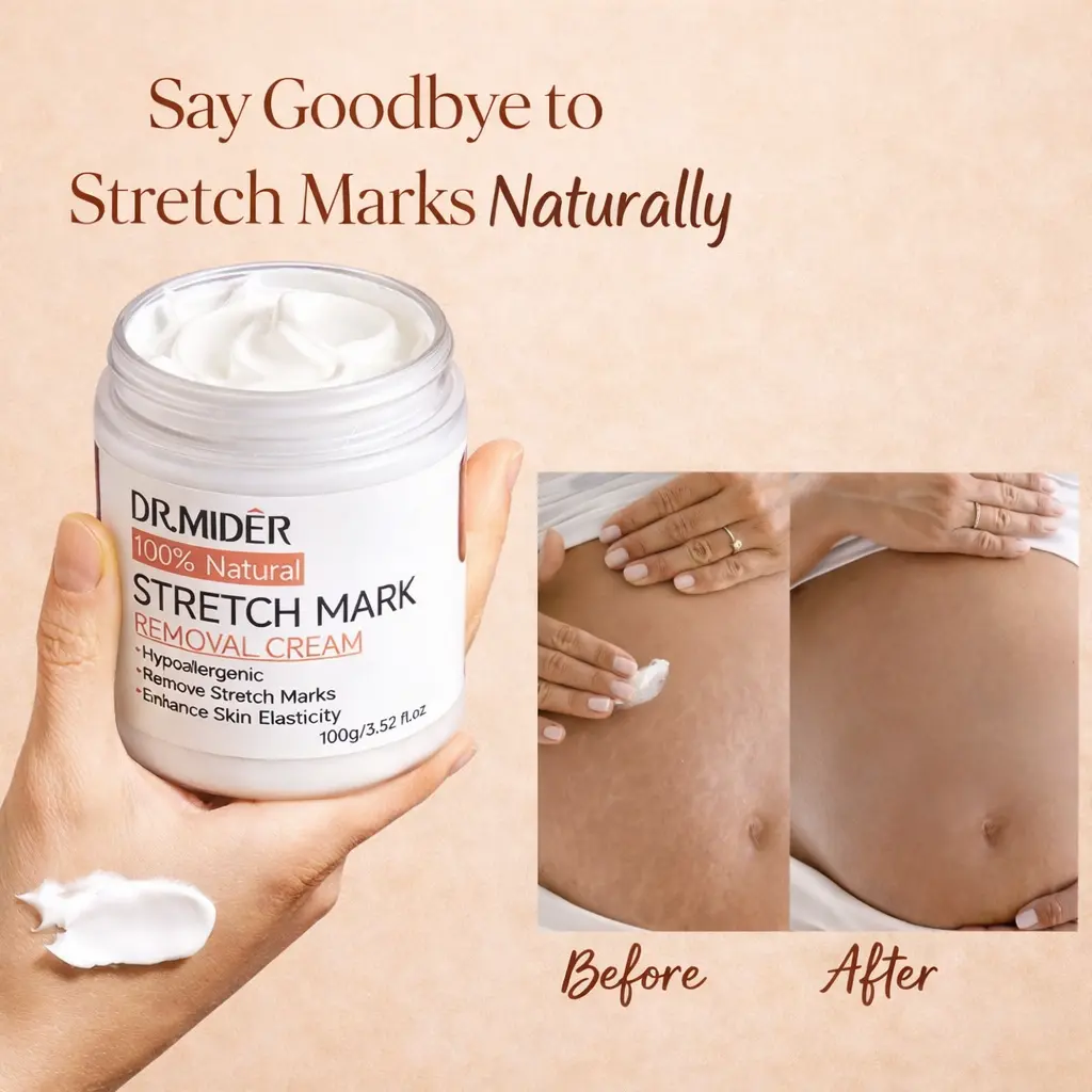Stretch Mark Cream Natural Moisturizing Skin Elasticity Smooth care 100% Natural 100g/ 3.52 fl.oz