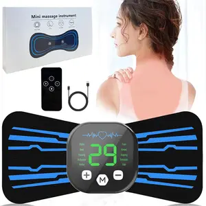 Mini Neck Massager, 10-mode 29-gear Shoulder & Neck Massager, Electric Muscle Massager, Multifunctional Massage Tool for Home & Travel, Gym Accessories