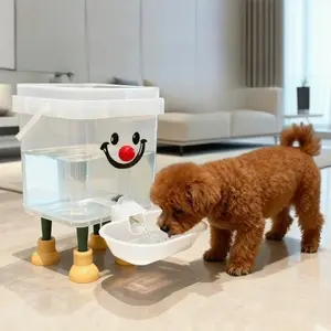 Automatic Pet Water Bowl, 3L/5L Capacity, Non-Slip Automatic Feeder for Dogs and Cats, Easy to Clean, Indoor and Outdoor Use, Animal Water Bowl