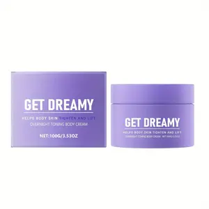 Get Dreamy Overnight Toning Whip, Overnight Toning Firming Cream, Body Firming Cream for Women, Helps Target The Appearance of Loose Skin on The Body for All Skin Types