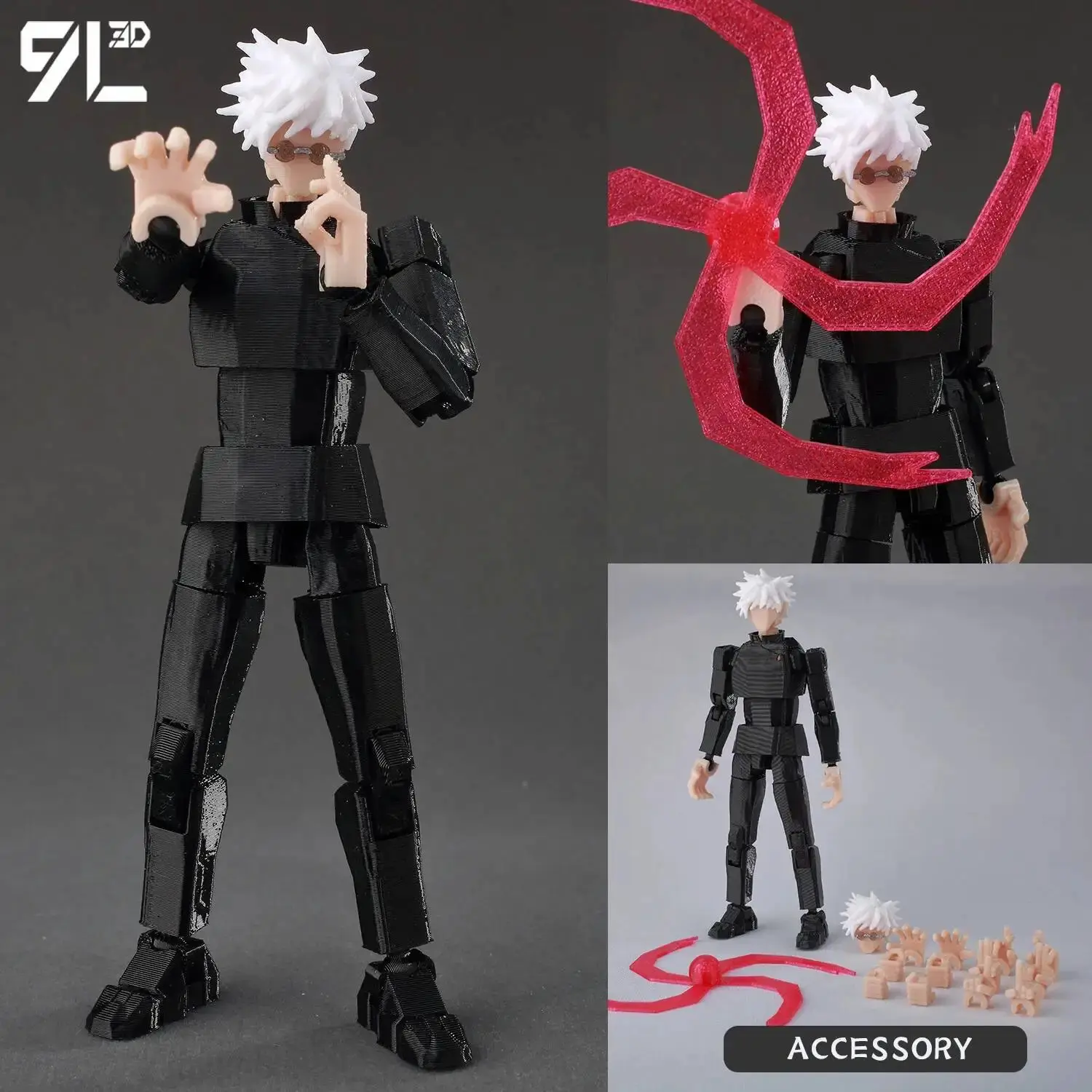 Gojo Black Outfit