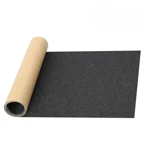 Grip Tape, 33"" x 9"", No Air Bubbles, Skateboard Grip Tape, Griptape, Skateboard Tape, Scooter Grip Tape, Griptape Skateboard, Skateboard Sandpaper, 80 Grip, black