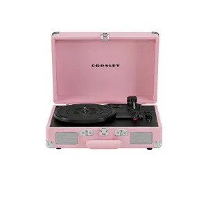 Crosley Radio Cruiser Plus Record Player in Blush Crosley Radio Cruiser Plus Record Player in Blush