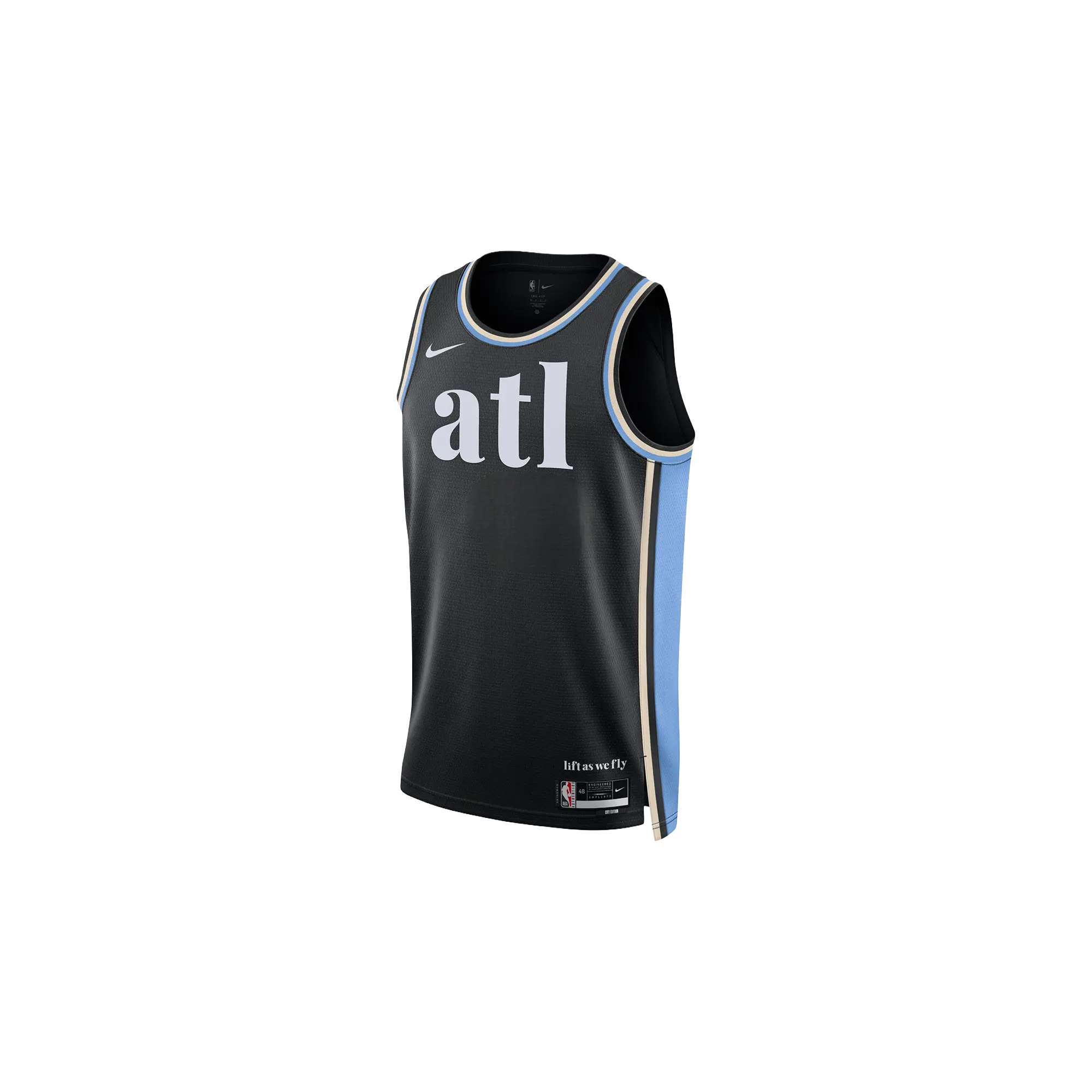 NBA Atlanta Hawks City Edition Swingman Jersey 23 "Black" DX8523 010