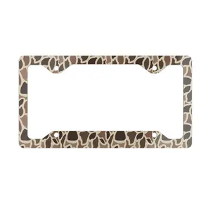 Everything Duck Camo Metal License Plate Frame - Frame with Duck Camouflage Design | Hunting Season | Hunter Accessories | Camouflage Style