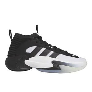 adidas Womens Exhibit Select 2.0 Mid Team Basketball Sneakers Shoes - Black, White
