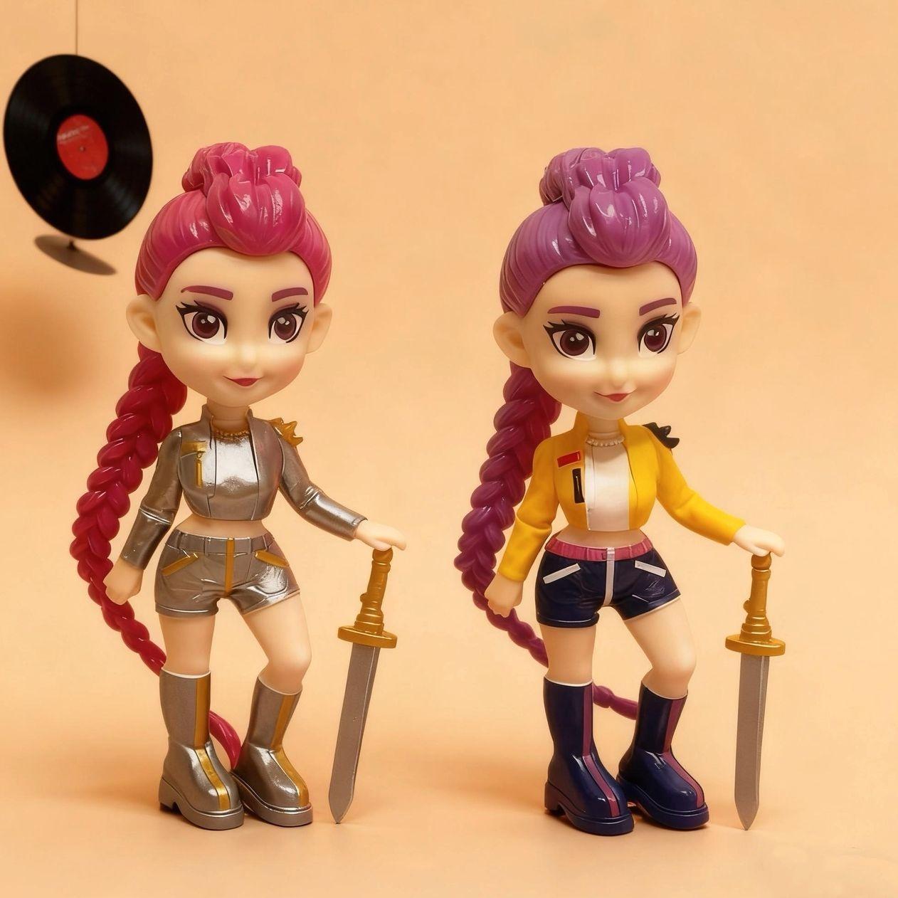 6-Piece Figurine Set（bagged） – Anime Model Toy Decorations, perfect for home collections and office desk display. An excellent gift choice for Christmas and New Year.