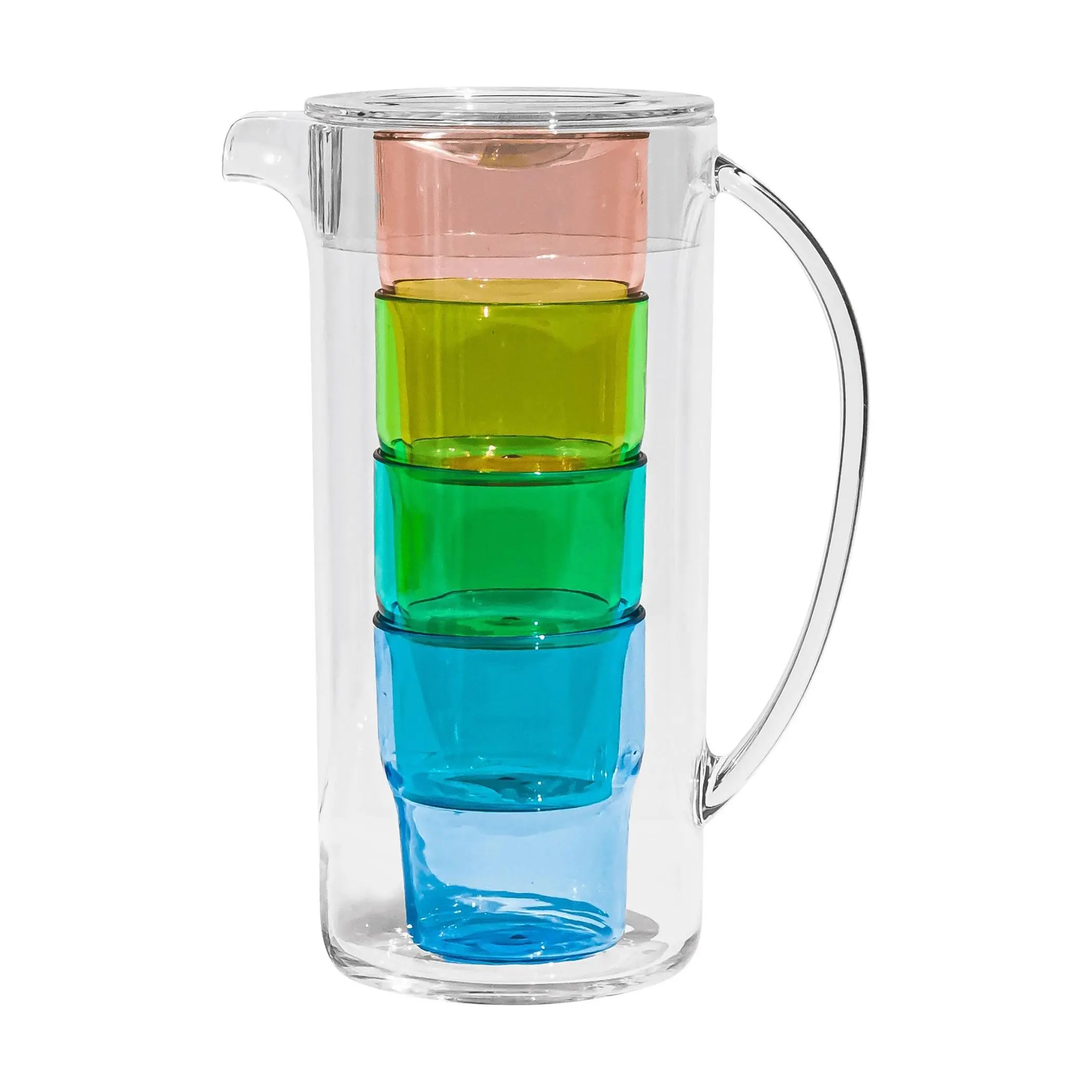 Tarhong Simple Stacked Nested Pitcher Set