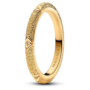 Pandora Pandora ME Texture & Stones Ring 14k gold plating 163322C01-52