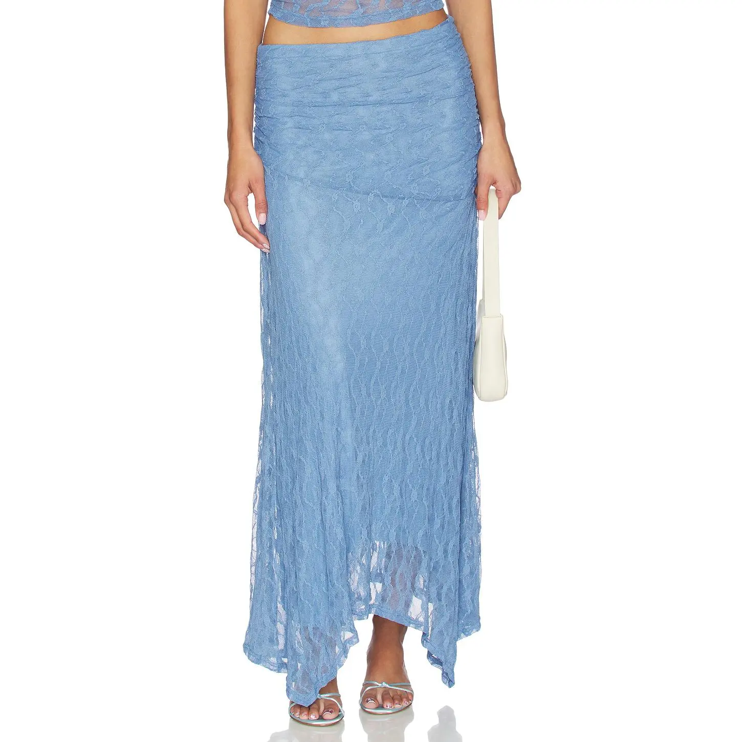 SOVERE Lowri Skirt in Slate Blue