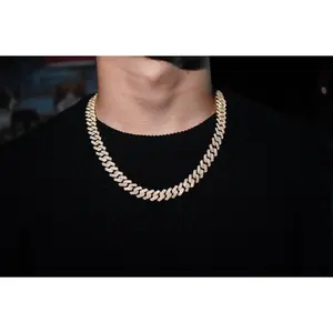 VVS Moissanite Cuban Link chain