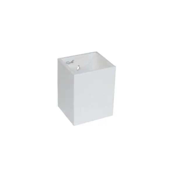212 MAIN PVC Wall-Mounted Safety Glasses Storage Organiser, 4-Compartment Lightweight White Plastic Storage Bin