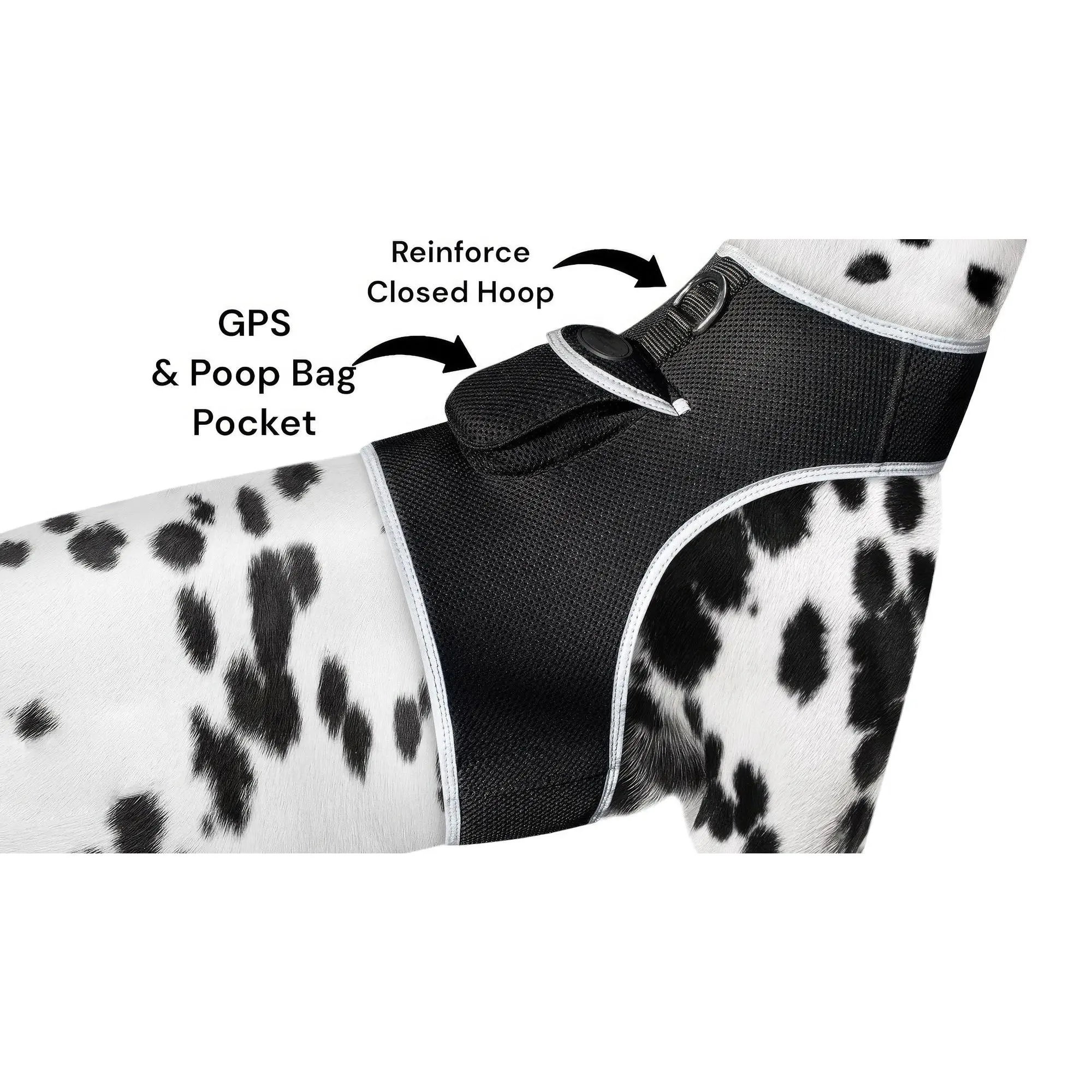 Smart GPS Pet Tracker for Android - Precision Cat & Dog Locator with GSM Technology, Medium Size