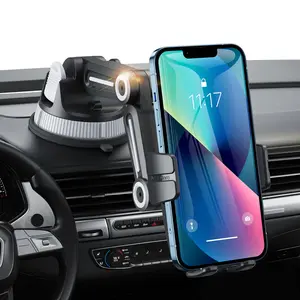 360 Rotate Car Phone Holder, Windshield Mount Stand for iPhone Samsung Xiaomi, Hand-Free Driving Car Phone Holder, Universal Fit