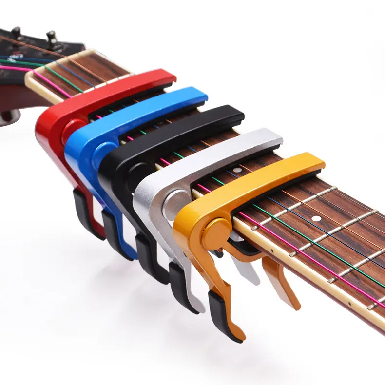 Universal 6 String Guitar Capo Miwayer Alloy Metal Multifunction Guitar Accessories for Acoustic Classic Electric JTBP01