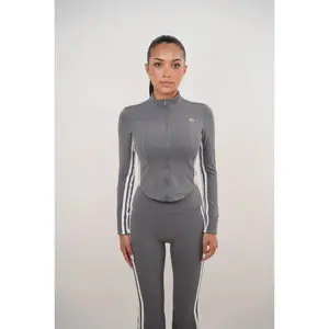 I Am Motivated Gray Jacket - Fitness, Yoga