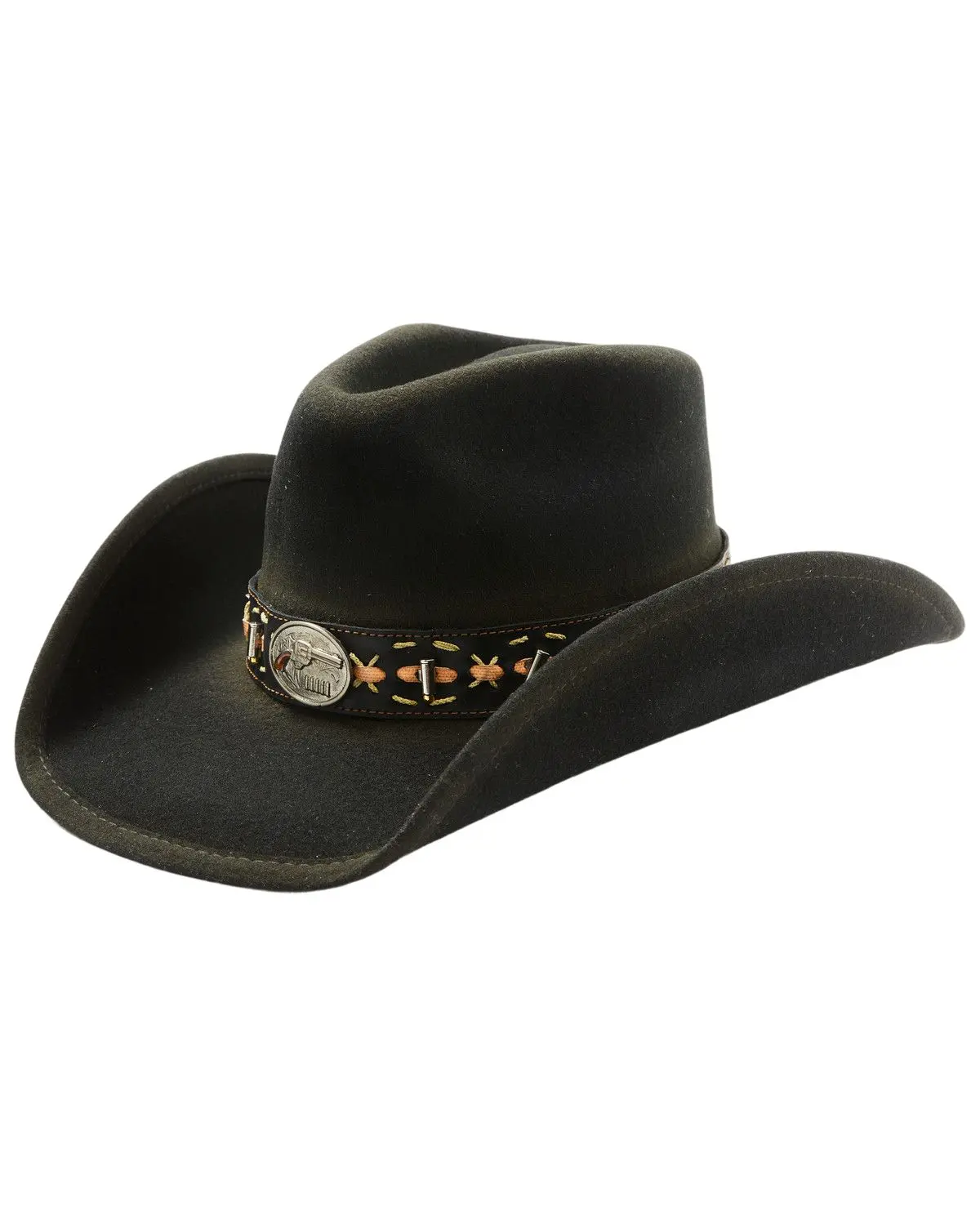 Bullhide Men's Billy The Kid Premium Wool Felt Cowboy Hat - 0437Bl