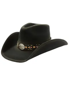 Bullhide Men's Billy The Kid Premium Wool Felt Cowboy Hat - 0437Bl
