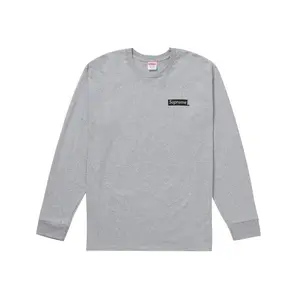 Supreme Men's Sacred Unique L/S Tee Heather Grey, from StockX