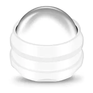 Cold Massage Roller Ball - Gifts for Men Women Teens Boys，Stays Cold for 6 Hours, Home Office Travel Essentials,Sports Fitness Relaxations Gift,Rapidly Relieve Muscle Pain and Tension(White)