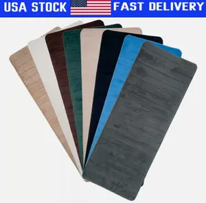 Oversized Bathroom Rug Extra-Long Memory Foam Nonslip Bath Mat Absorbent 24"x60"