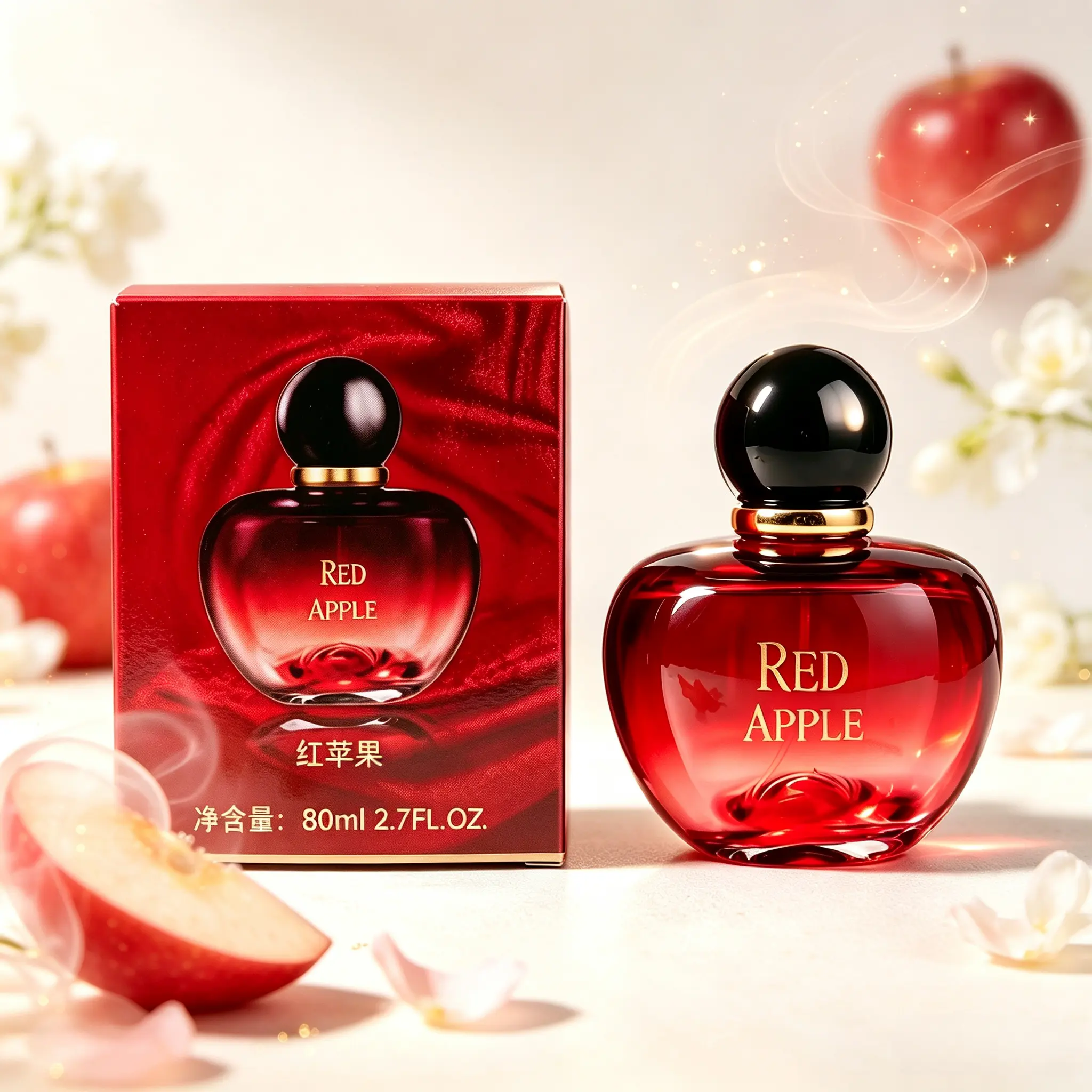 RED Women's Eau de Parfum, 80ml Fruity Floral Long-Lasting Fragrance - Light Natural Scent, Date Night Use, Gift for Her, New Pop Release Perfume for Women spray girl luxury scent