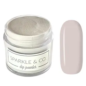 Sparkle & Co dp.15 Taupe Treasure Mini Dip Powder For Nails - 1 Jar Lasts 5-7 Manis