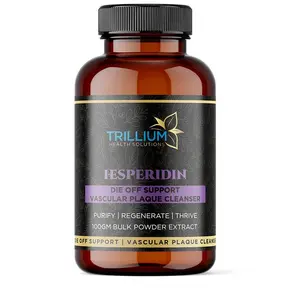 Trillium Health Solutions - Hesperidin - Histamine, sleep and die-off support - Blood cleanser cleans vascular plaque marterial.