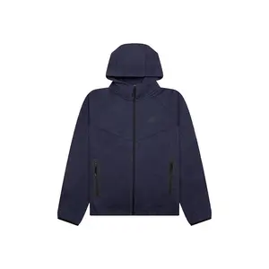 Nike Sportswear Tech Fleece Windrunner Full-Zip Hoodie Obsidian Heather/Black (men) by StockX