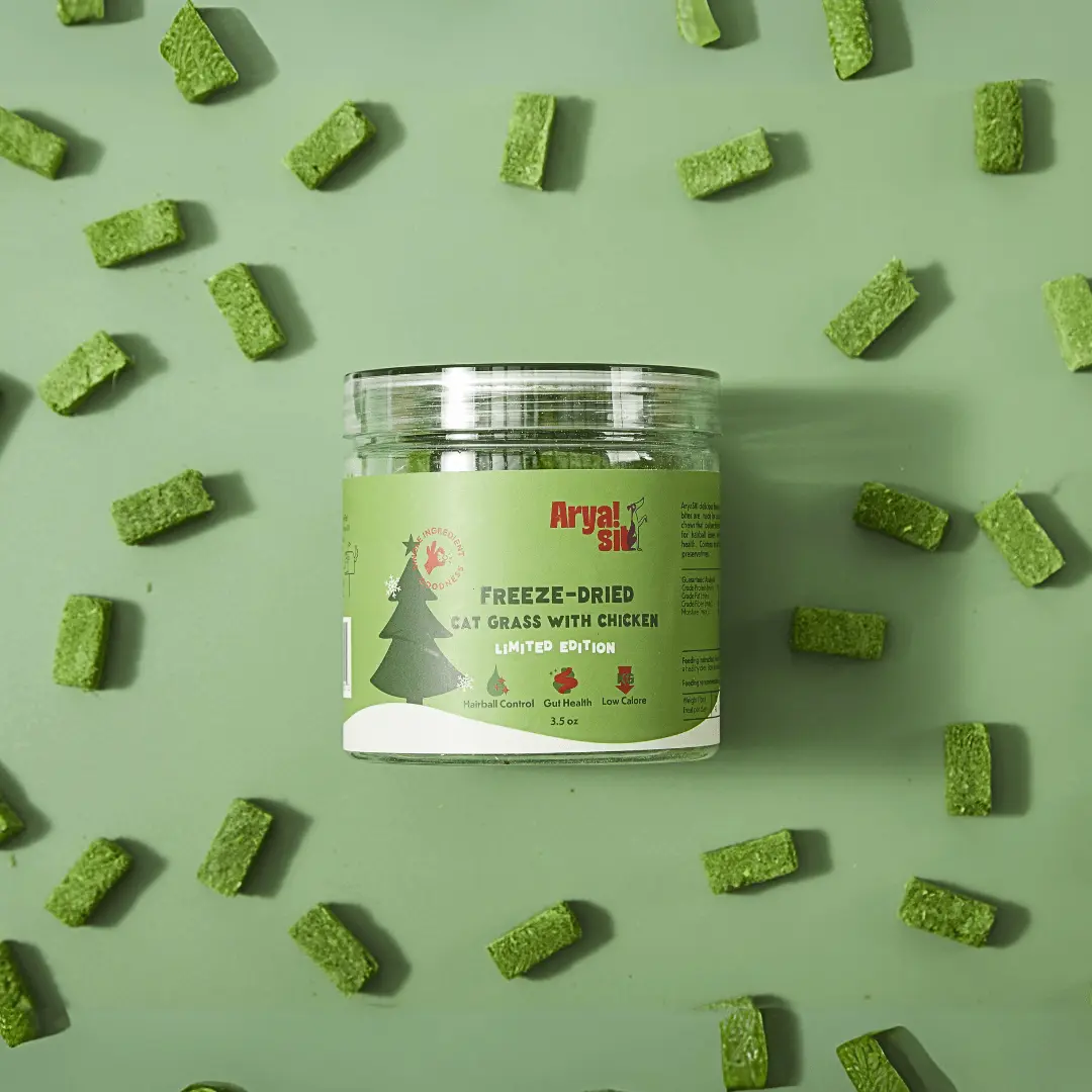 Freeze-Dried Cat Grass Treats