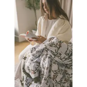 Peony Garden Blanket