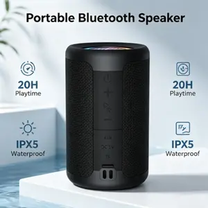 Selected gifts include an outdoor Bluetooth speaker with variable color RGB lighting effects. The appearance is extremely cool and suitable for giving as a gift. Portable Speaker