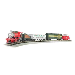 Bachmann Trains - Merry Christmas Express Ready To Run Electric Train Set - N Scale