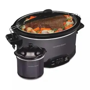 Hamilton Beach 7 Quart Programable Slow Cooker with Dipper