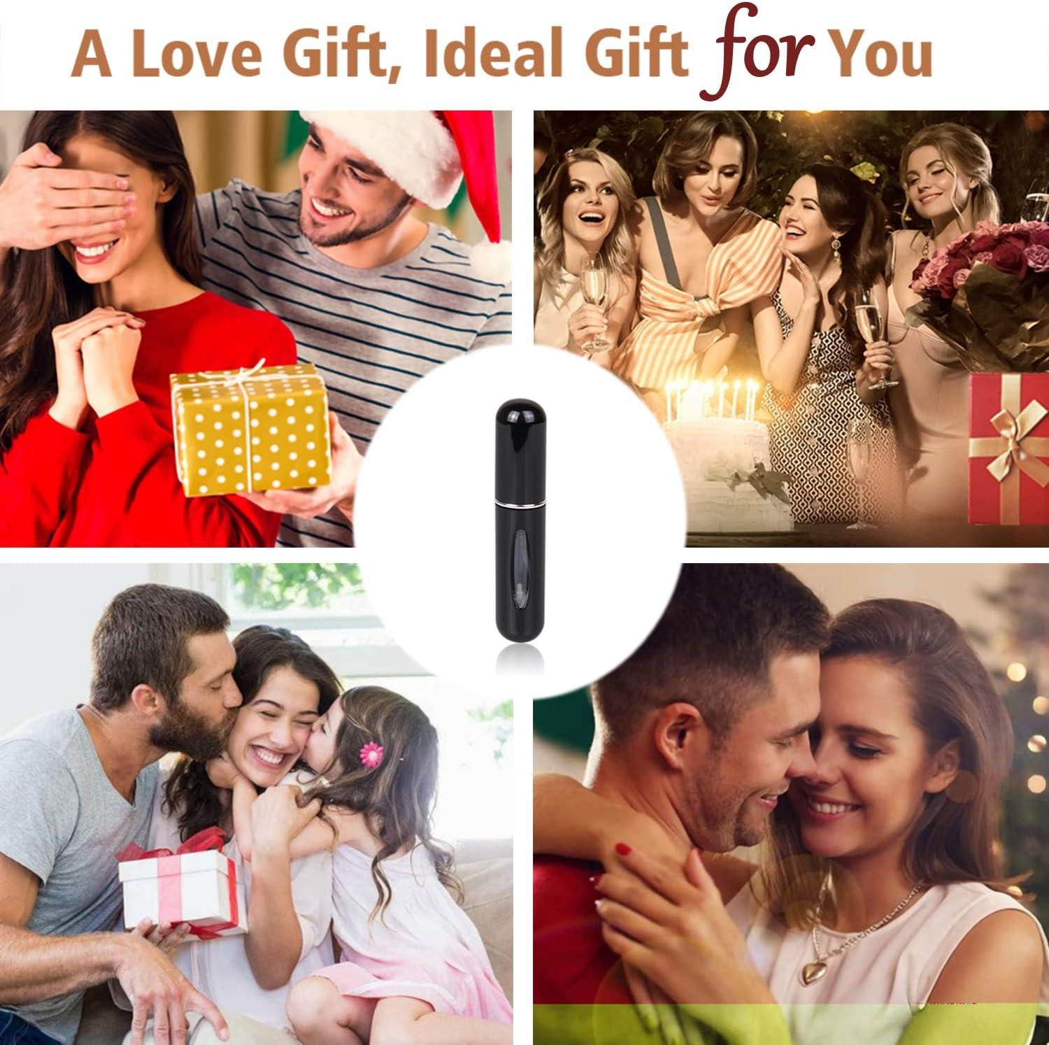 Cologne Travel Bottle, Perfume Travel Refillable, Perfume Atomizer, Mini Spray Bottle and Small Cologne Sprayer for Daily Use