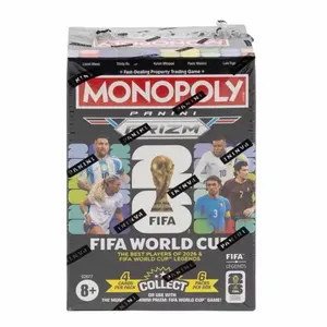2026 Panini Prizm Monopoly FIFA World Cup Soccer Blaster Box