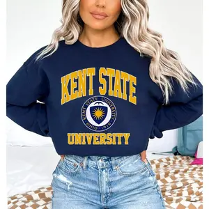 Vintage 90s Kent State Football Sweatshirt \ T-Shirt, Kent State Shirt, Gameday Apparel, Football For Fans, Crewneck Hoodie