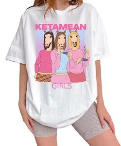 Ketamean Girls Tshirt,Mean Girl tee,Funny ketamine tshirt,Meme tee,odd meme humor,trendy tiktok tshirt,ketamine girls,Funny gift merch