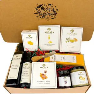 Cozy Luxury Christmas Gift Basket
