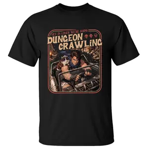 Dungeon Crawling Shirt, Sci Fi Meme Tee, Carl Princess Donut Graphic Tee, Dungeon Crawler Carl, Book Lover Gift, Unisex Sweater Pullover Tee
