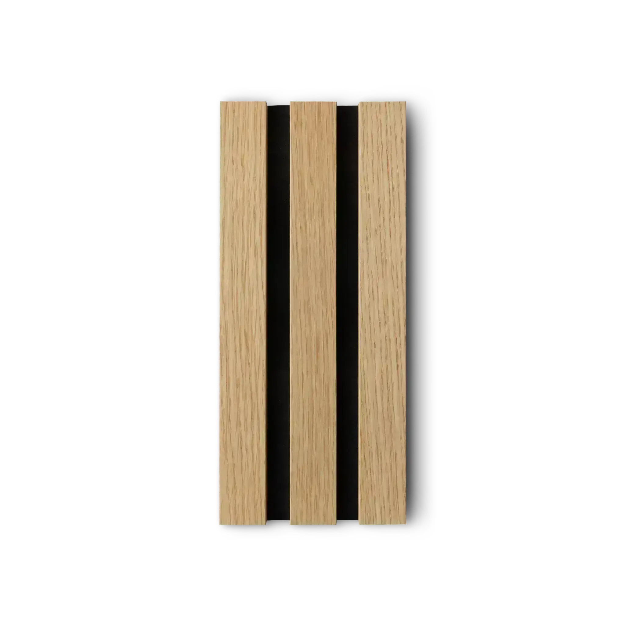 Natural Oak Acoustic Slat Panel 120" Sample Natural Oak Acoustic Slat Panel 120" Sample