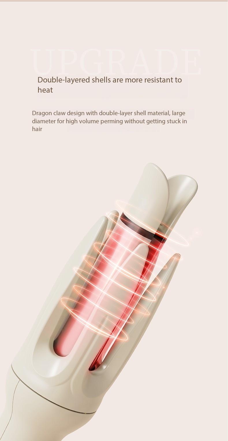 Fully automatic curling stick lazy curling tool electric rotary curler large curling without damaging hair 28mm Comfort Hair Curler