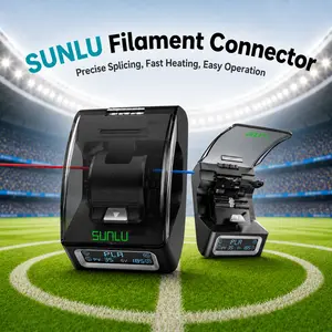 SUNLU Filament Connector Fast Heating Filament Connector for 3D Printer Filament 1.75mm, Up to 240°C, Compatible with PLA PETG TPU ABS PA Nylon, Easy to Use
